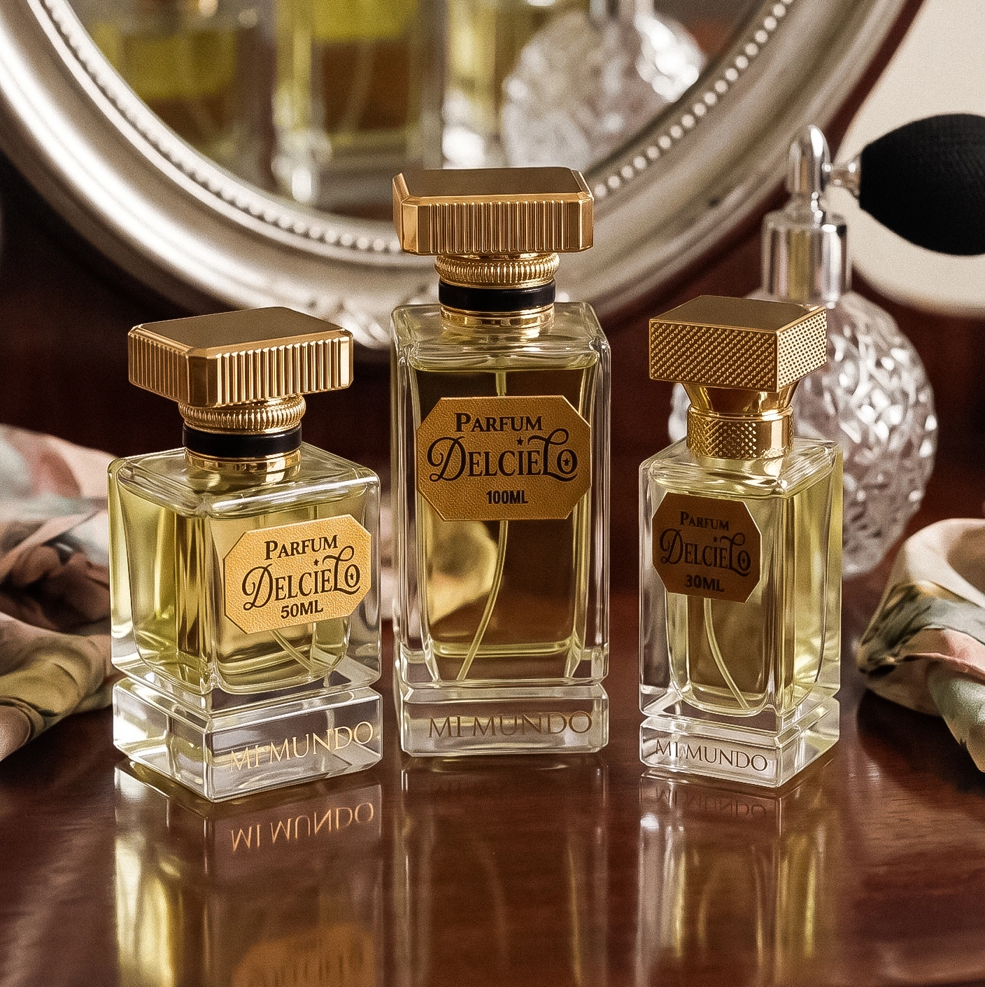 Delcielo perfume, floral rose perfume, luxury women's fragrance, 100ml,50ml,30ml 3 Delcielo perfume, floral rose perfume, luxury women's fragrance, 100ml,50ml,30ml - Image 3