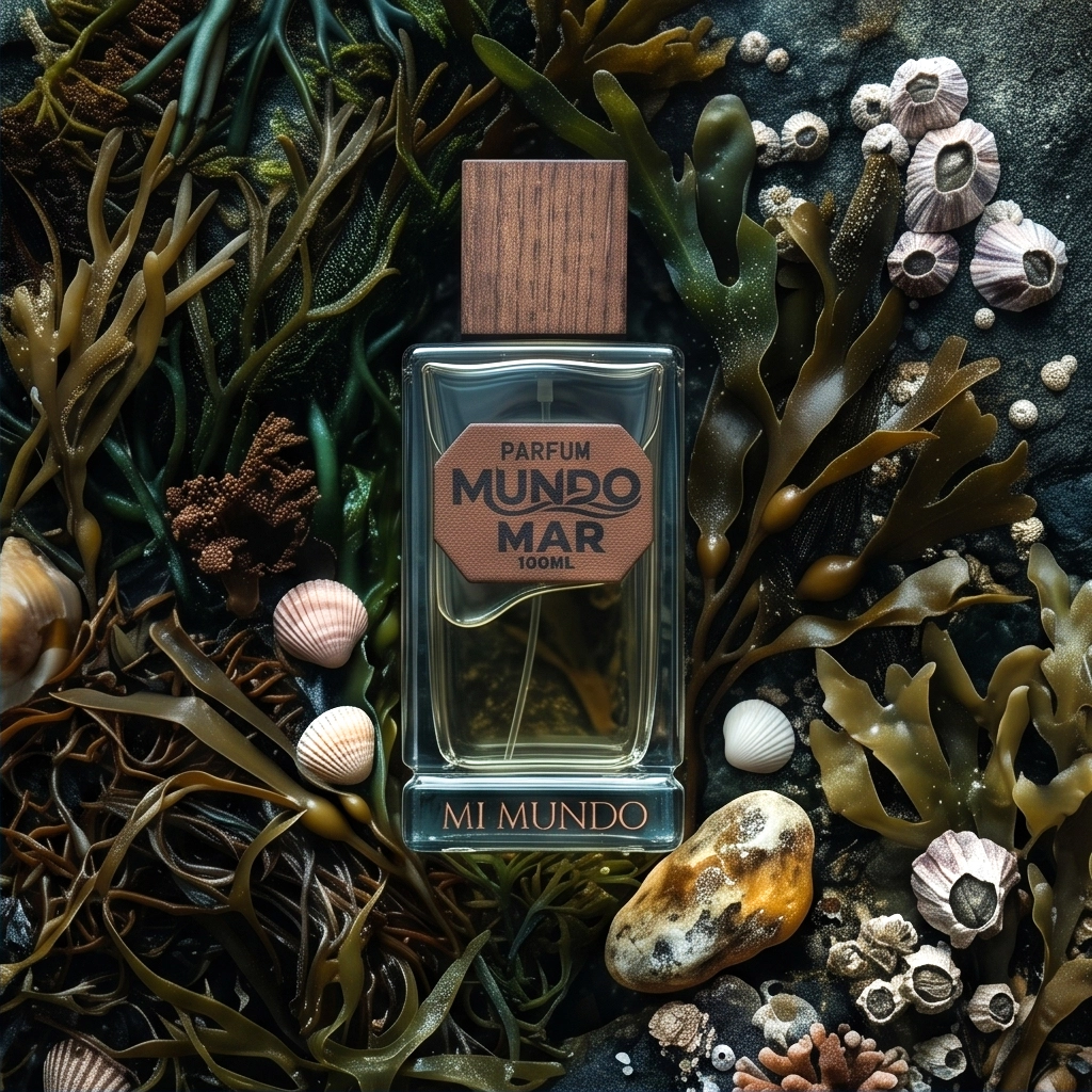 Mundomar Perfume: The Ultimate Intense Aquatic Luxury Fragrance 2 Mundomar fragrance notes featuring sea salt, seaweed, and ambergris