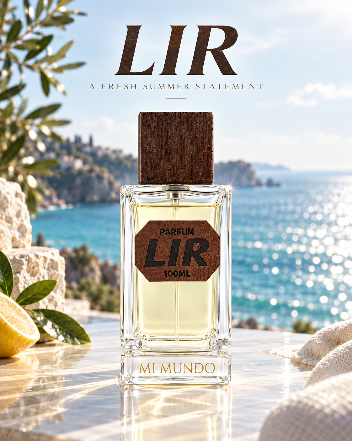 LIR The Ultimate Fresh Citrus 1 lir perfume for men by mimundo