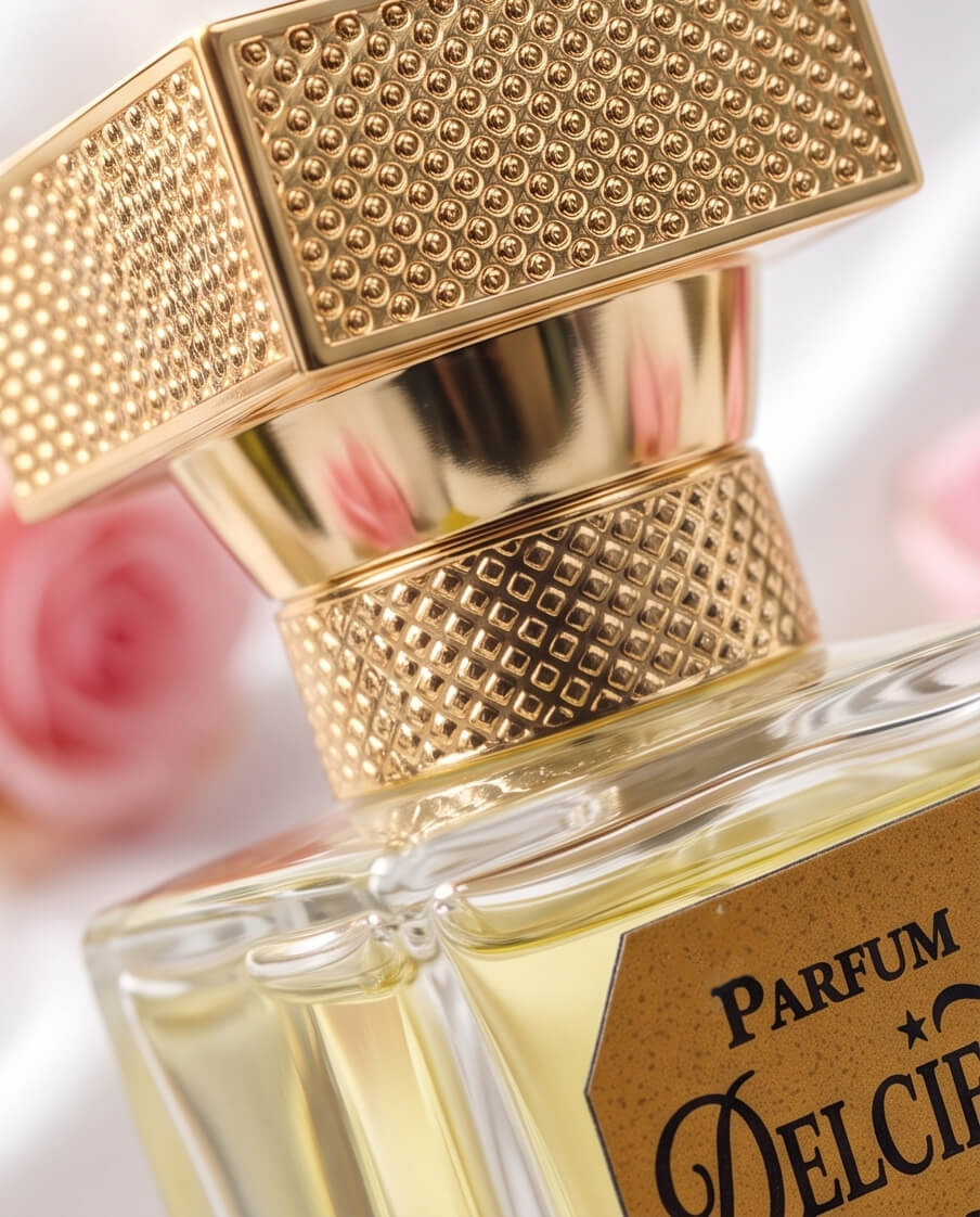 Delcielo perfume, floral rose perfume, 50ml 4 Delcielo perfume, floral rose perfume, luxury women's fragrance, Turkish rose and litchi perfume.